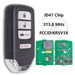 Honda Buttons 313.8MHz ID47 Chip KR5V1X
