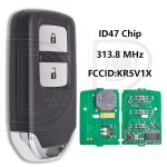 Honda Buttons 313.8MHz ID47 Chip KR5V1X