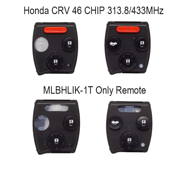 Honda Civic 313.8Mhz FSK ID46 Valeo N5F-S0084(Only remote)