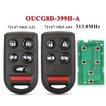 Honda Odyssey 2005+ OUCG8D-399HA, 313.8MHz 72147-SHJ-A21