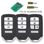 Honda Accord 72147-T2G-A61 ACJ932HK1310A 47 Chip 433Mhz