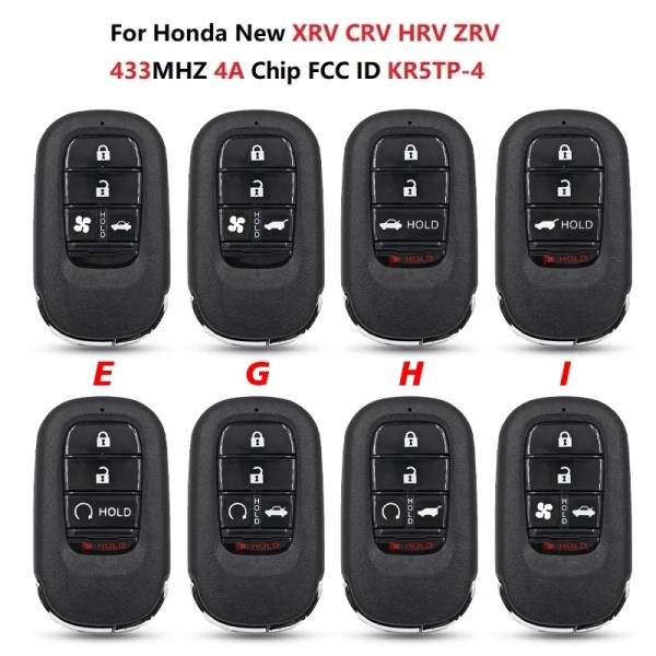 Honda New 434MHZ 4A Chip KR5TP-4