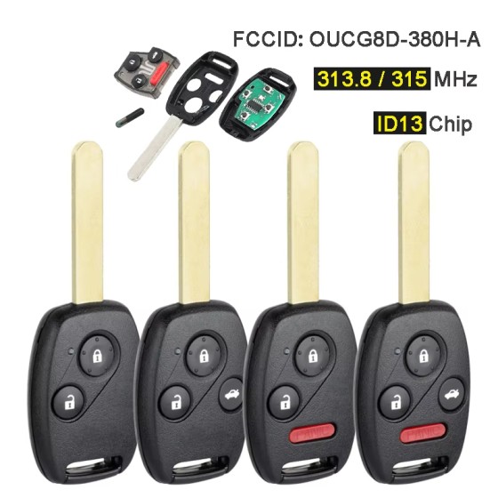 Honda 313.8Mhz ID13 FCCID:OUCG8D-380H-A