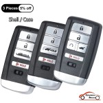 Honda 4 Buttons new smart key shell