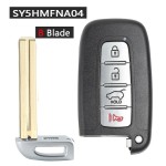 SY5HMFNA04 4BTN HYN14R/TOY40/HYN14 Blade 315MHz PCF7952 Chip(No logo/With logo)