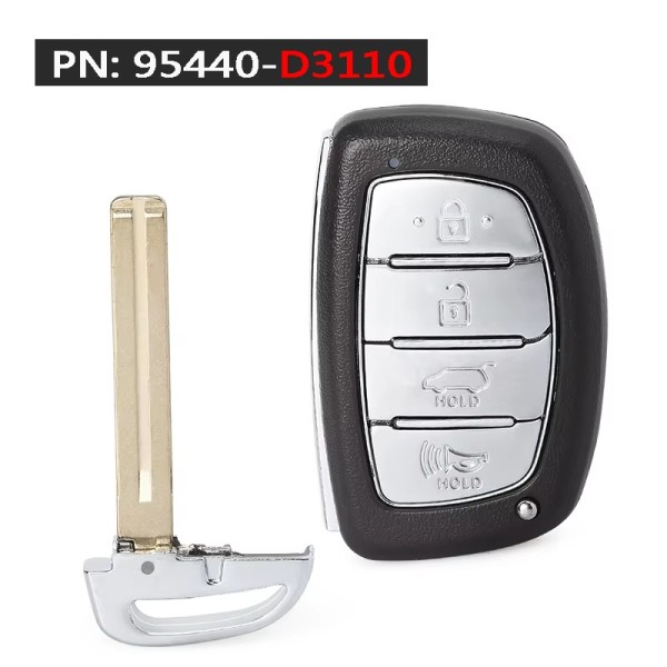 2017-2019 Hyundai Tucson / 4-Button Smart Key / TQ8-FOB-4F11 PN: 95440-D3110