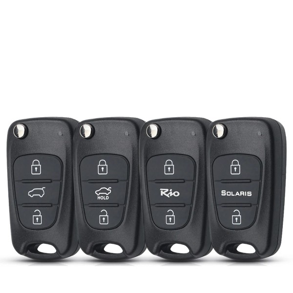 Hyundai  3/2+1 buttons remote case(No logo/With logo)