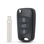 Hyundai  3/2+1 buttons remote case(No logo/With logo)