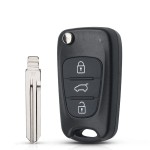 Hyundai  3/2+1 buttons remote case(No logo/With logo)