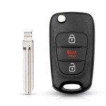 Hyundai  3/2+1 buttons remote case(No logo/With logo)