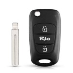 Hyundai  3/2+1 buttons remote case(No logo/With logo)