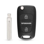 Hyundai  3/2+1 buttons remote case(No logo/With logo)