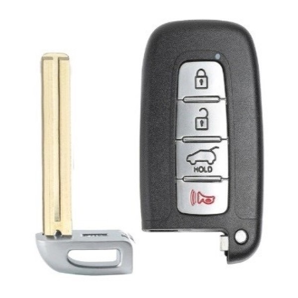 Hyundai  4 buttons remote case Type B Blade(No logo/With logo)