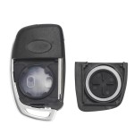 Hyundai 2+1 Buttons case Left/TOY40/HY20R/HY20/Right blade(No logo/With logo)