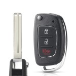 Hyundai 2+1 Buttons case Left/TOY40/HY20R/HY20/Right blade(No logo/With logo)