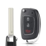 Hyundai 2+1 Buttons case Left/TOY40/HY20R/HY20/Right blade(No logo/With logo)
