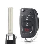 Hyundai 2+1 Buttons case Left/TOY40/HY20R/HY20/Right blade(No logo/With logo)