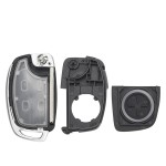 Hyundai 3 Buttons case SUV TOY40/HY20R/HY20/Left/Right Blade(No logo/With logo)