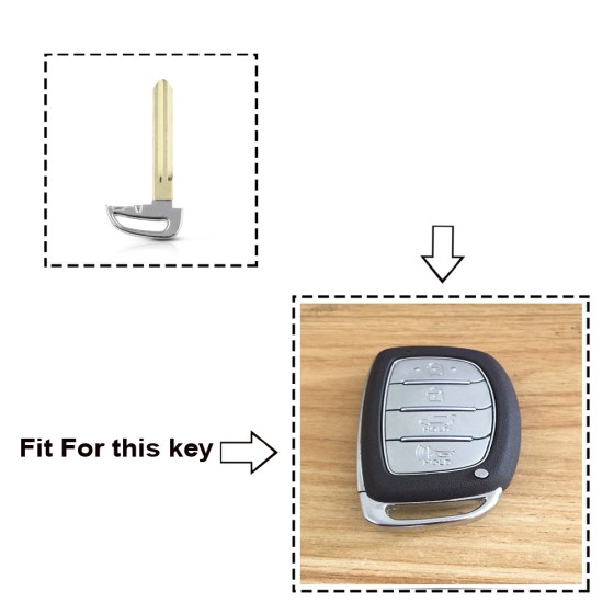Hyundai emergency key