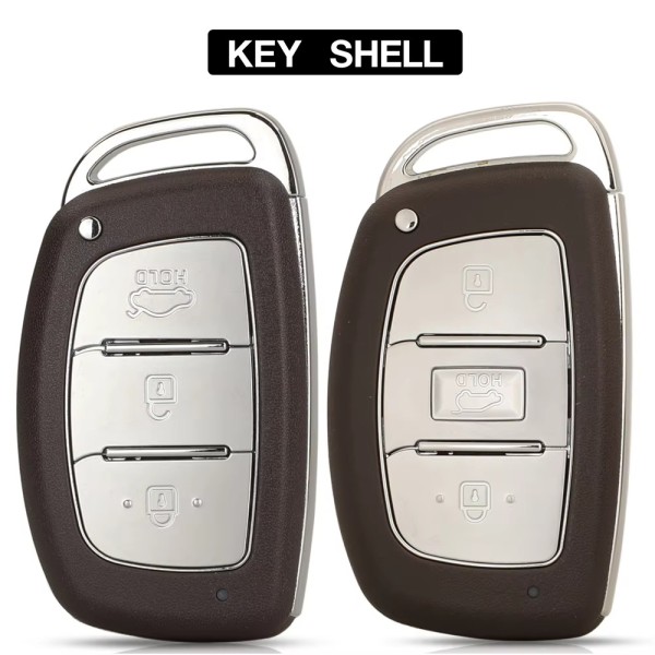 Hyundai 3 Buttons case with hold (No logo/With logo)