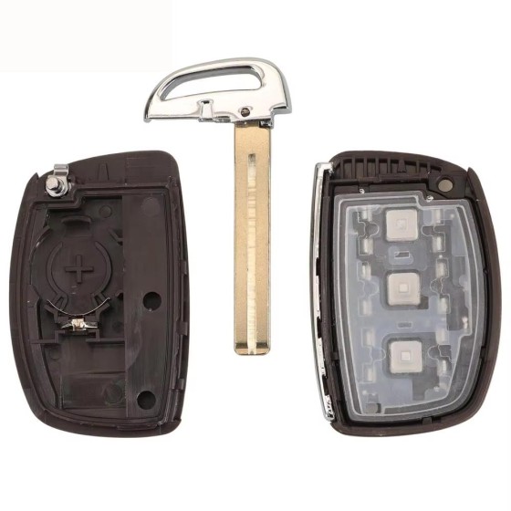 Hyundai 3 Buttons case with hold (No logo/With logo)
