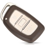 Hyundai 3 Buttons case with hold (No logo/With logo)