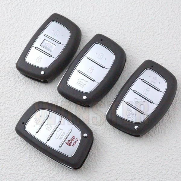 Hyundai 4/3 Buttons case No battery hold (SUV)(No logo/With logo)
