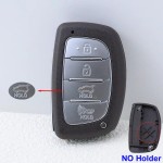 Hyundai 4/3 Buttons case No battery hold (SUV)(No logo/With logo)