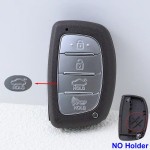 Hyundai 4/3 Buttons case No battery hold (SUV)(No logo/With logo)