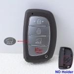 Hyundai 4/3 Buttons case No battery hold (SUV)(No logo/With logo)