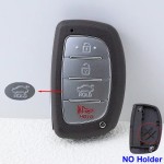 Hyundai 4/3 Buttons case No battery hold (SUV)(No logo/With logo)