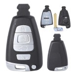 Hyundai 4 Buttons smart key shell(No logo/With logo)
