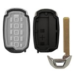 Hyundai smart key shell 3/4/5 buttons(No logo/With logo)