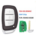 Hyundai Tucson ​2019 2020 PN: 95440-D3500 FSK433.92MHz ID47 Chip