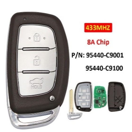P/N: 95440-C9100 433Mhz 8A Chip After 2017 year Hyundai IX25 Creta