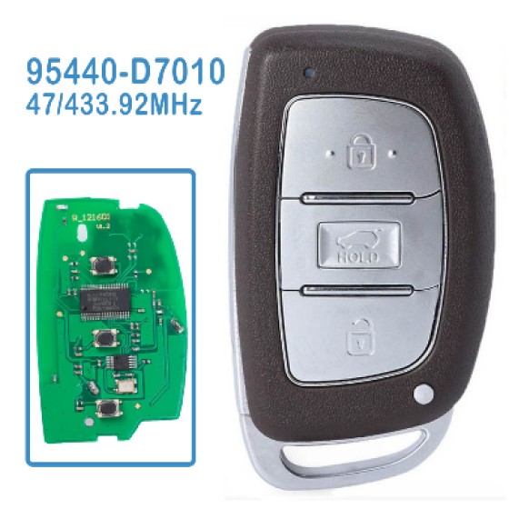 95440-D7010/95440-D7000 433.92MHz ID47 Chip Hyundai Tucson 2019 2020
