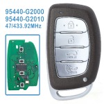 95440-G2000/95440-G2010 FSK 433.92MHz ID47 Chip Hyundai Ioniq 2017 2018 2019