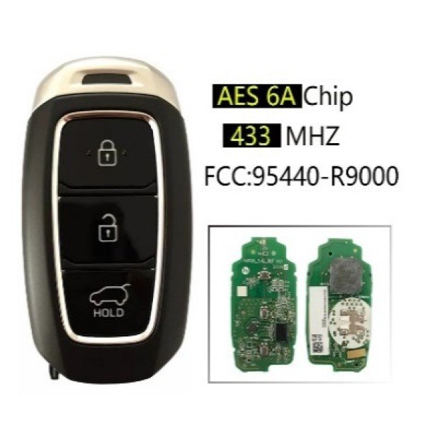 Hyundai IX25 2019 2020  433MHz AES 6A CHIP PN 95440-R9000