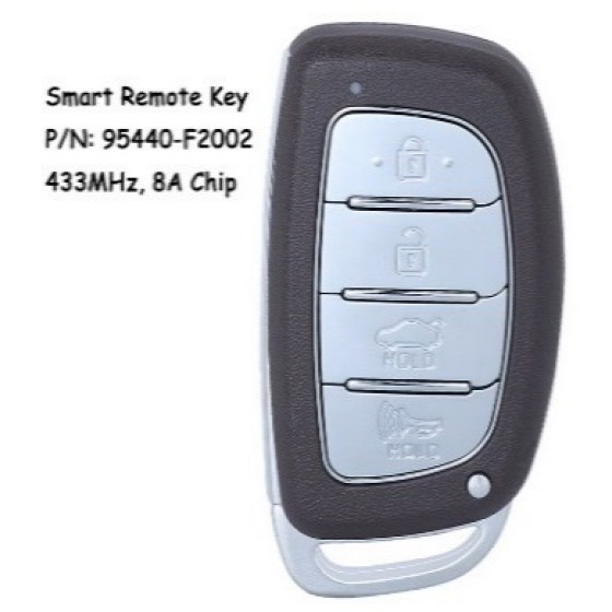 2020 Hyundai Smart Remote Key / PN:95440-F2002 / 8A Chip / 434MHZ