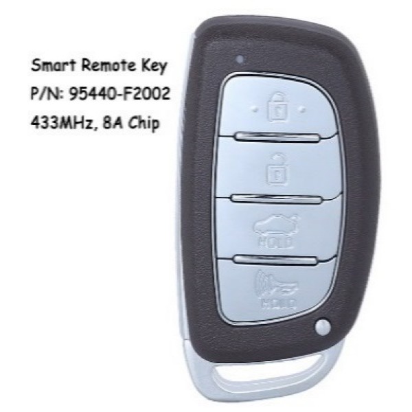 2020 Hyundai Smart Remote Key / PN:95440-F2002 / 8A Chip / 434MHZ