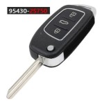 433MHz ID46 Chip P/N: 95430-1RAA1 Replacemen 3 Button Remote Car Key Fob for Hyundai IX35 Tuscon Accent Creta Sonata i20