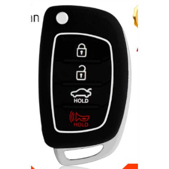 Hyundai 3+1 Buttons case TOY40 Blade(With logo)