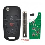 Hyundai 3 Buttons ID46 Chip 433MHZ