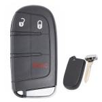 2+1 BT 433MHz ID46 Chip M3N-40821302 Blade Y159 (No logo/Chrysler logo/Dodge logo/Jeep logo)