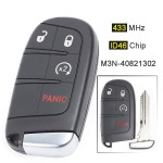 3Plus1 Start BT 433MHz ID46 Chip M3N-40821302 Blade Y159 (No logo/Chrysler logo/Dodge logo/Jeep logo)