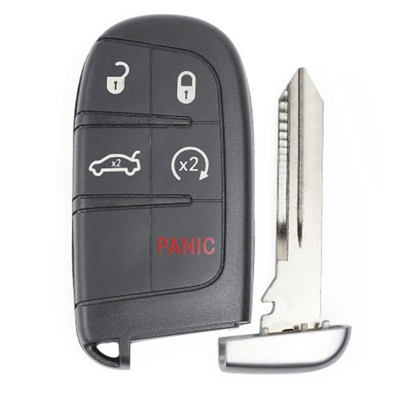 4Plus1 BT 433MHz ID46 Chip M3N-40821302 Blade Y159 (No logo/Chrysler logo/Dodge logo/Jeep logo)