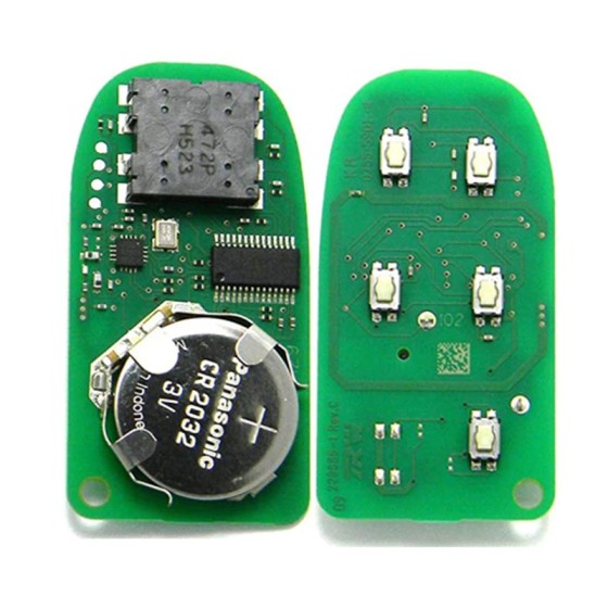 GQ4-54T 433MHz Hitag AES 4A Chip For Jeep Cherokee 2014 - 2020 (No logo/With logo)