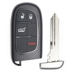 GQ4-54T 433MHz Hitag AES 4A Chip For Jeep Cherokee 2014 - 2020 (No logo/With logo)