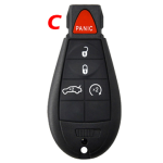 FCC GQ4-53T PCF7961M 4A Chip for Jeep Cherokee 433MHz(No logo/With logo)