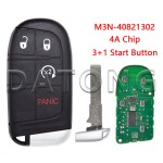 433MHz 4A Chip M3N-40821302 Jeep Compass/Jeep Renegade SIP22 (No logo/With logo)